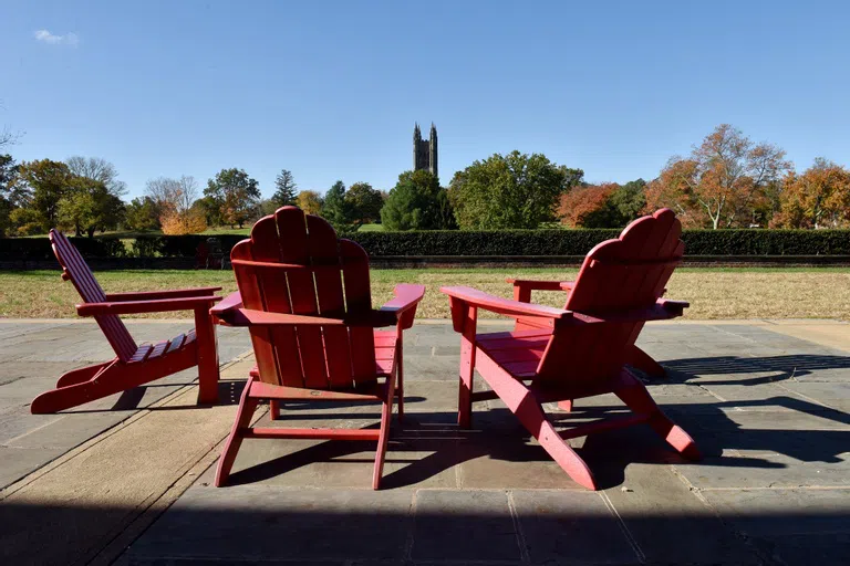 Forbes College Backyard 