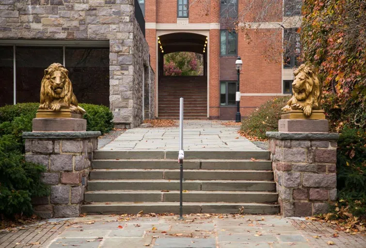 Stairs and Sculptures