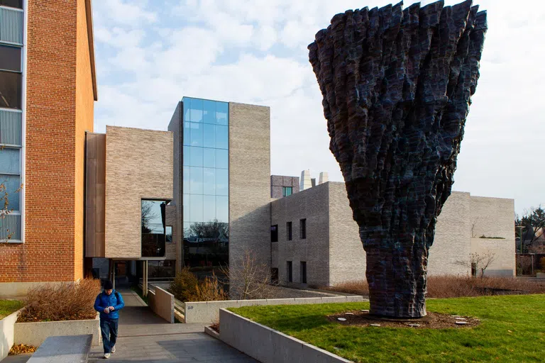 Exterior of the Andlinger Center 