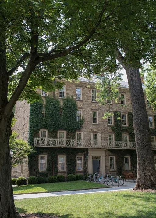 Ivy-clad Morrison Hall exterior