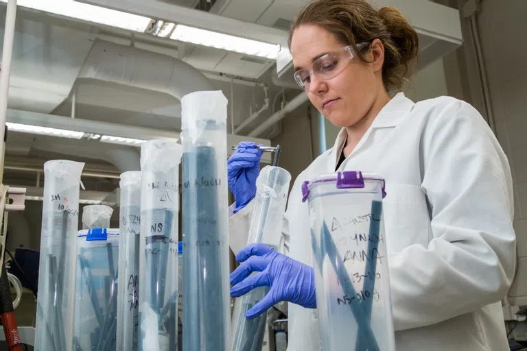 Student in Engineering Lab