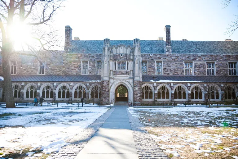 Exterior image of Rocky with light dusting of snow