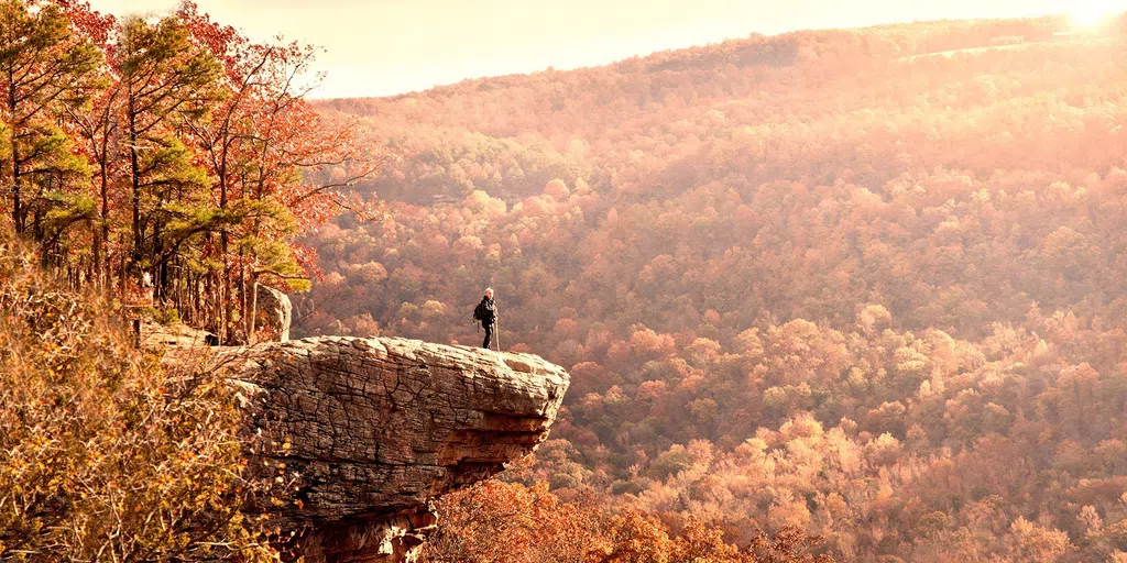 Scenic overlook of Whittacher's Point Hike.