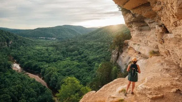 Goat bluff trail.