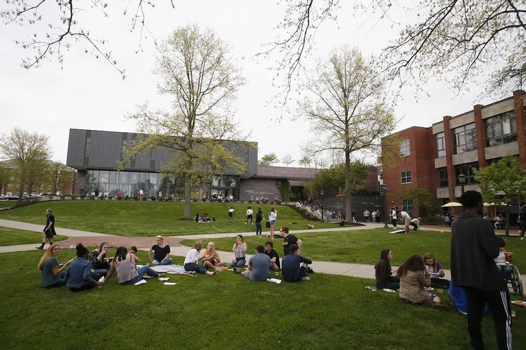 Students on Gator Quad