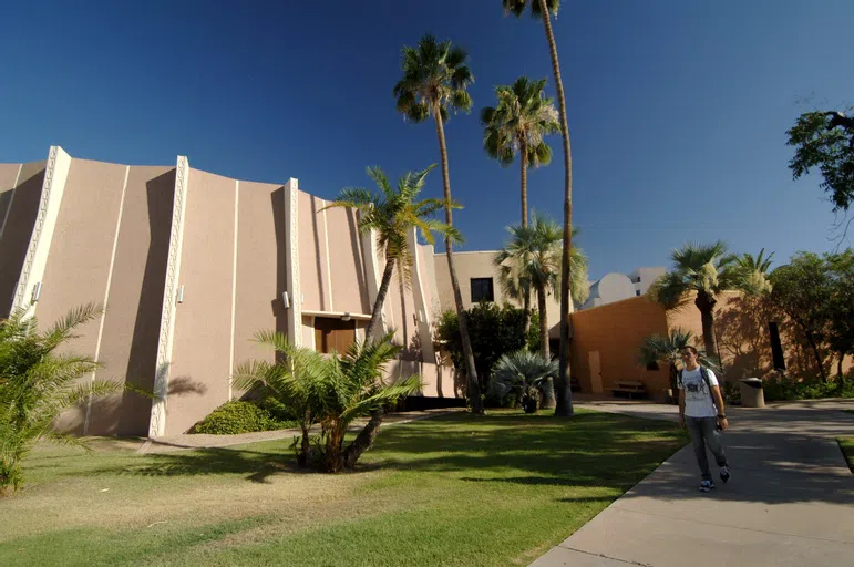 Exterior of Armstong Hall