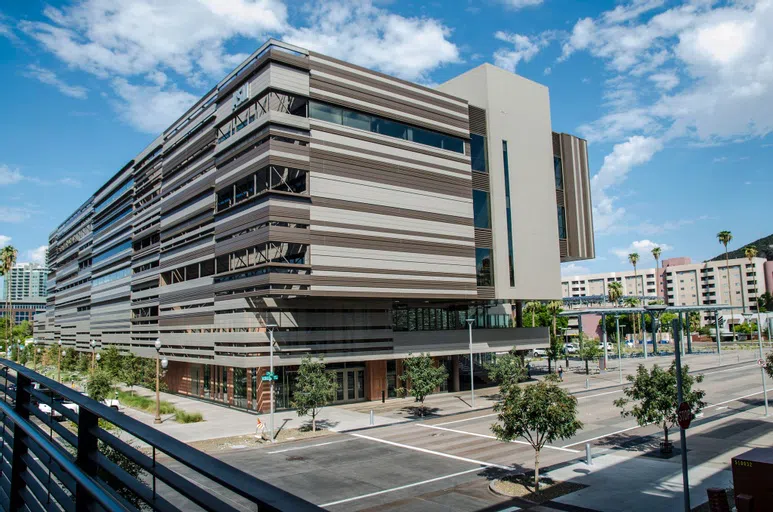 Exterior of College Avenue Commons building