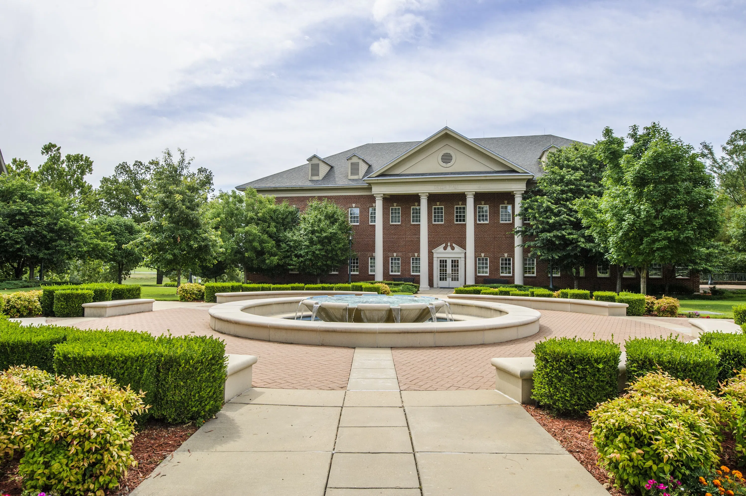 Exterior of Dryer Hall Arts & Sciences