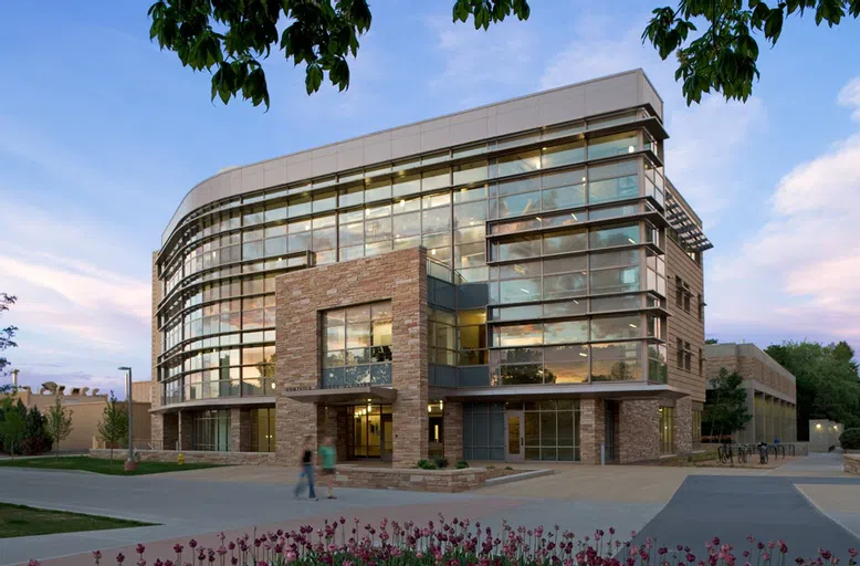 The outside of the Computer Science building.