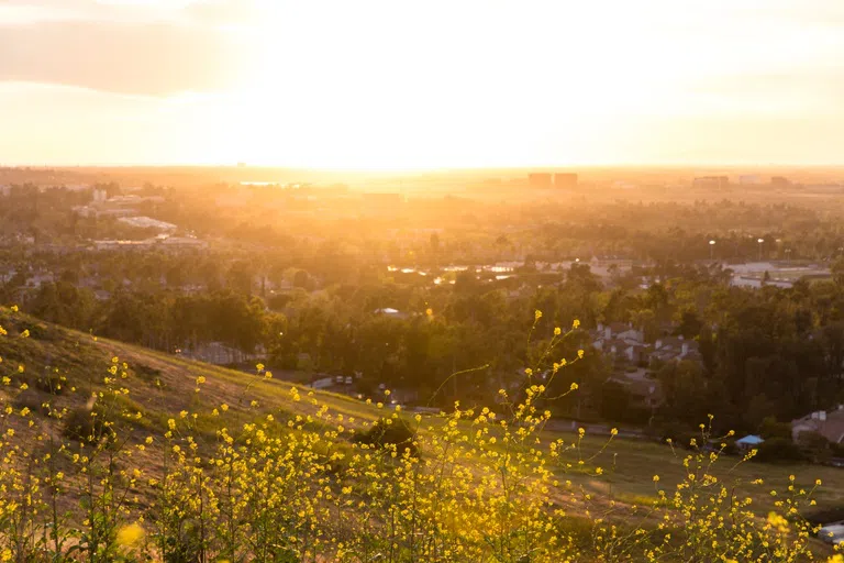 The sunset views from the top of French Hill are stunning! 