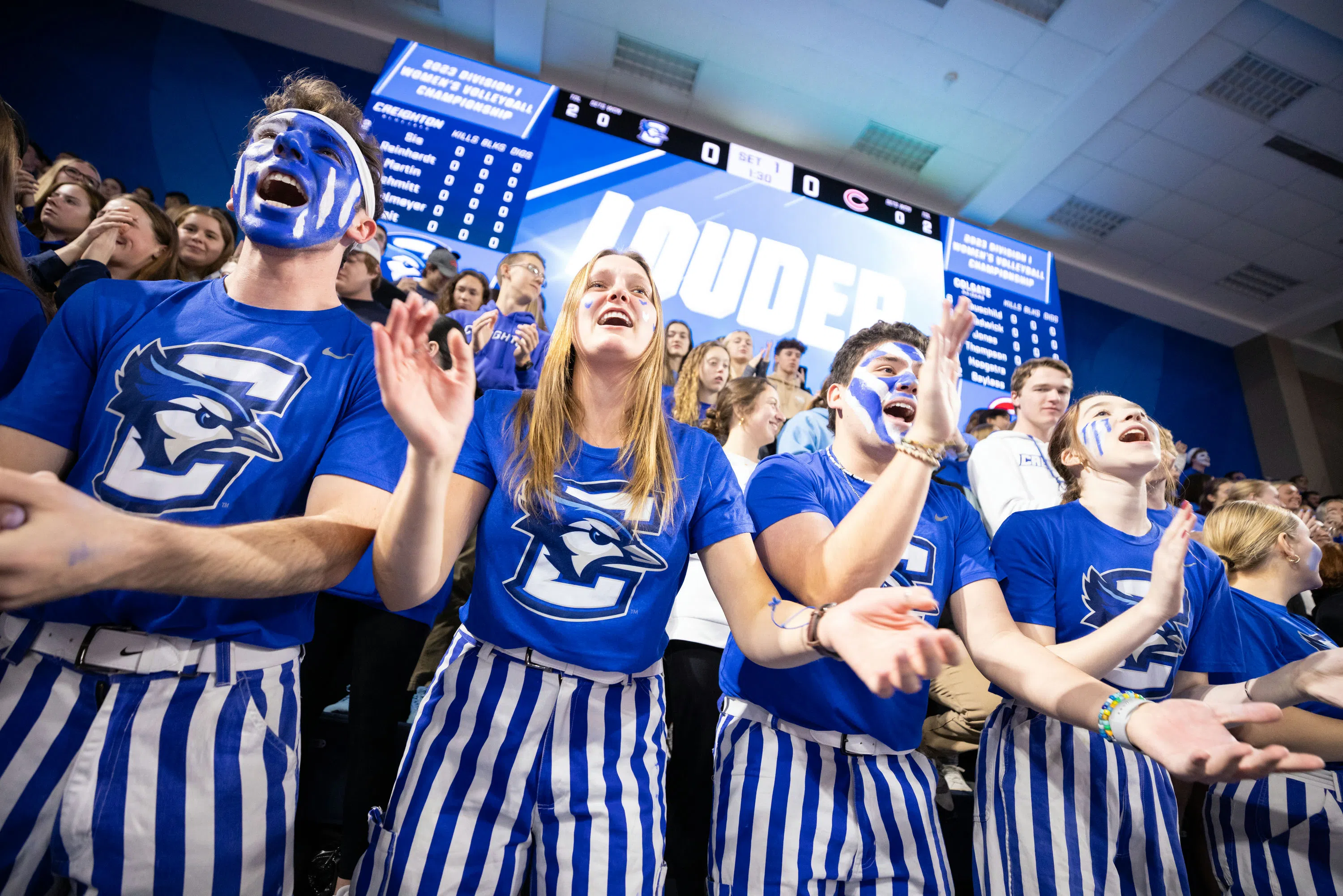 Blue Crew cheers on the Jays