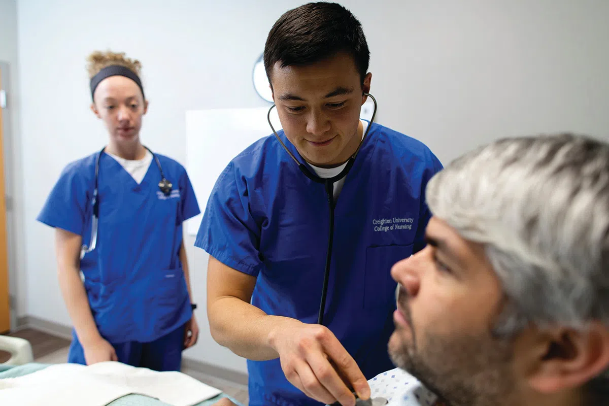 College of Nursing Simulation Lab Patient