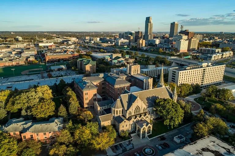 St. John's Church Aerial 