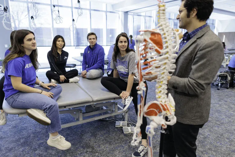 Physical Therapy Students at Work