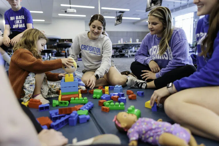 Occupational Therapy Students at Work