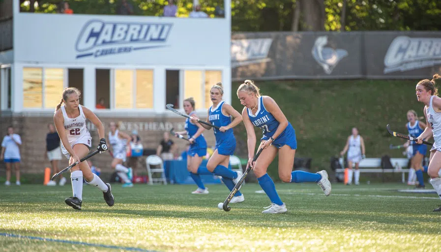 Cabrini field hockey game 