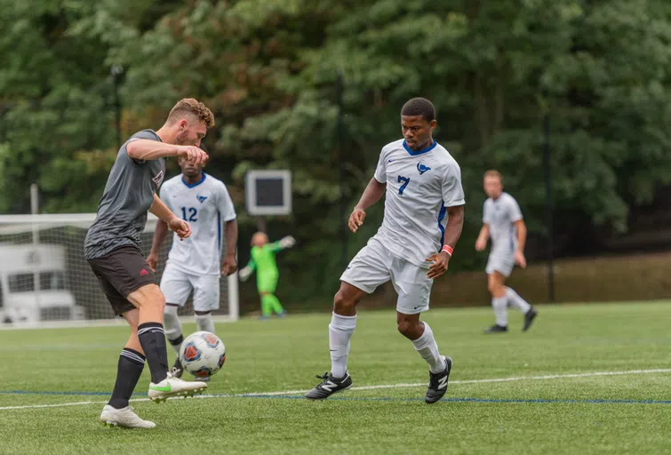 Cabrini men's soccer game 