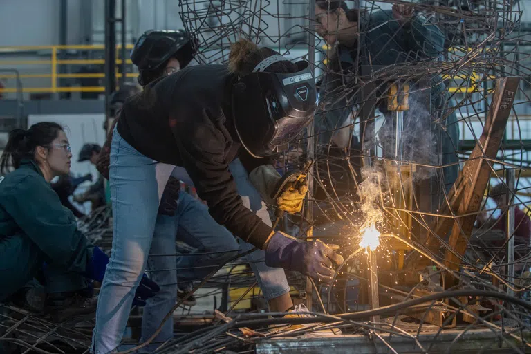 Rose Float Lab Welding