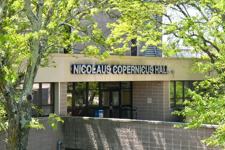 Exterior Close Up of Nicolaus Copernicus Hall