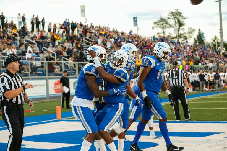 Celebrating a Touchdown! 