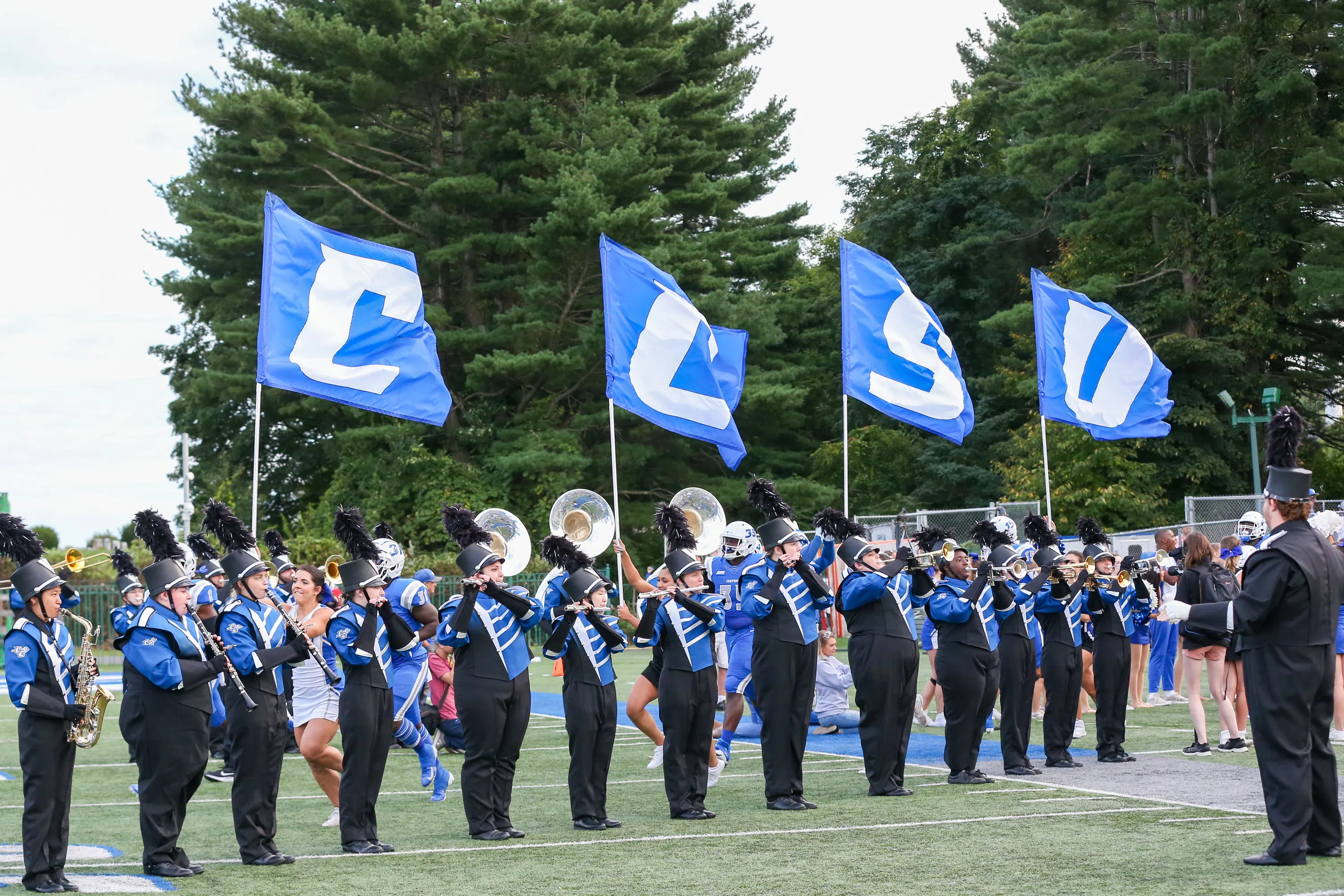 The Central Band is the best way to start any game! 