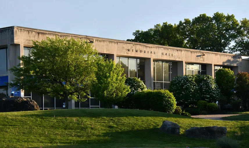 Exterior of Memorial Hall