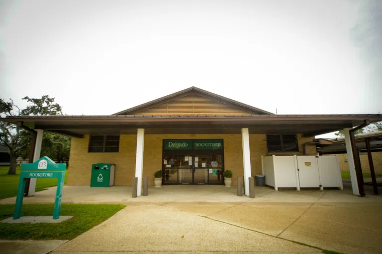 front of bookstore building