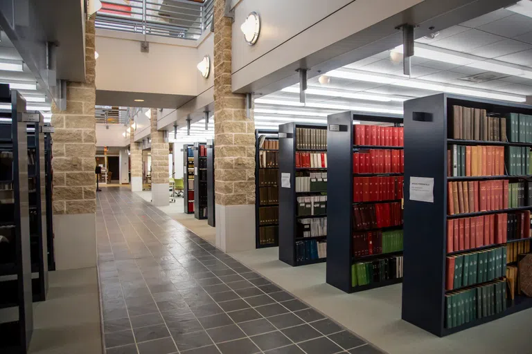 Inside Booth Library 