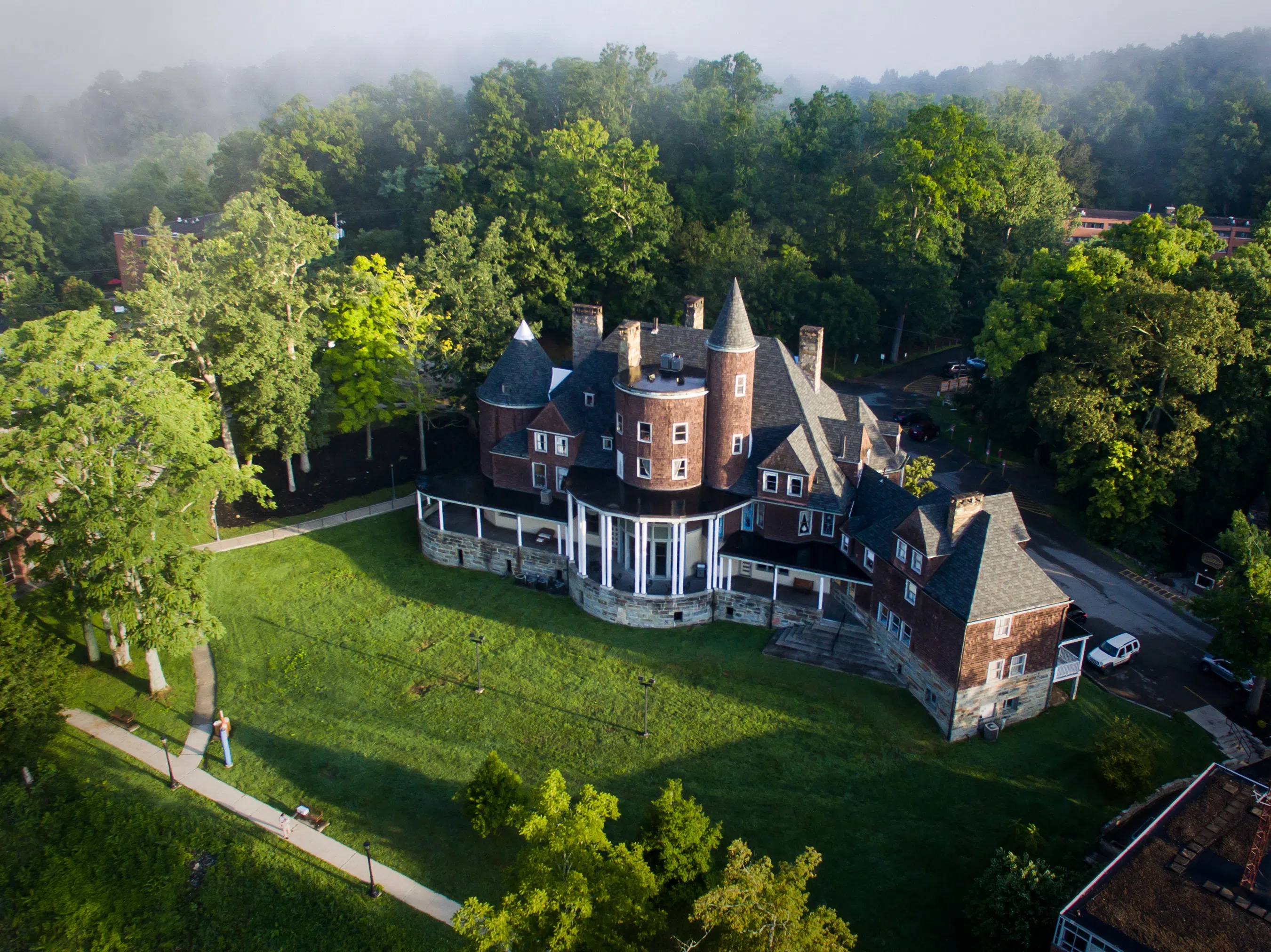 Aerial View of Halliehurst 