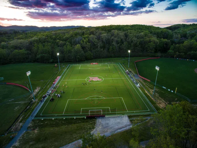 Athletic Fields at Night