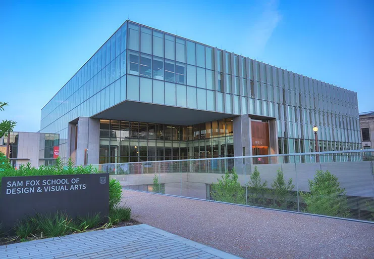 Exterior shot of Weil Hall