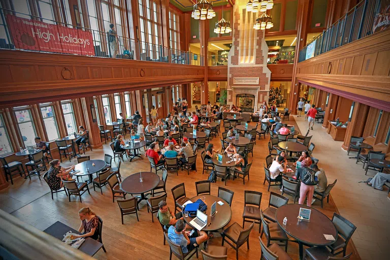 Interior shot of the Danforth University Center