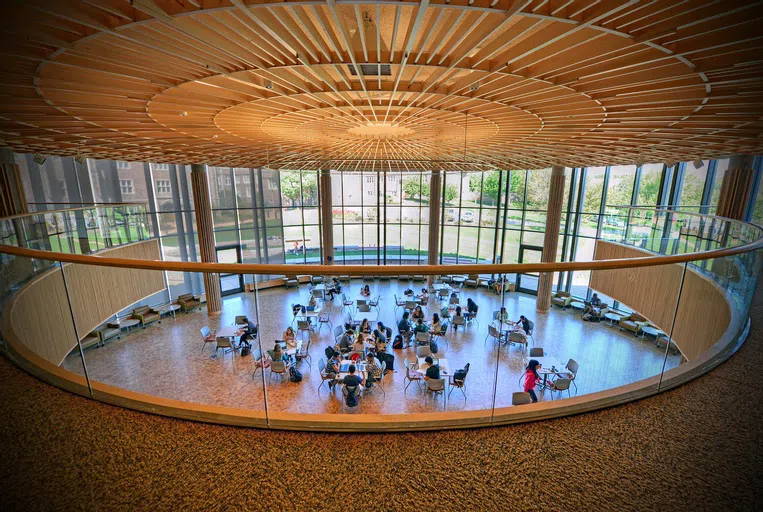 Interior shot of Hillman Hall