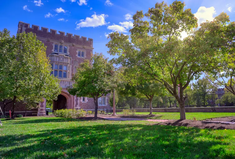 An exterior shot showing McMillan Hall