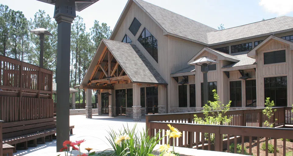 Exterior and Interior of Fulford Center