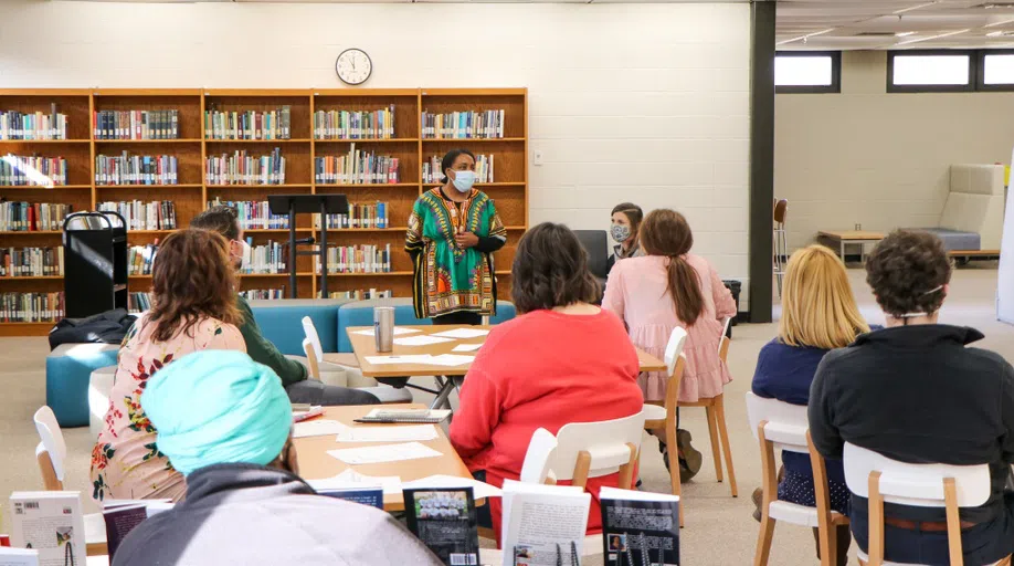 Annual African American Read-In event, 2022.