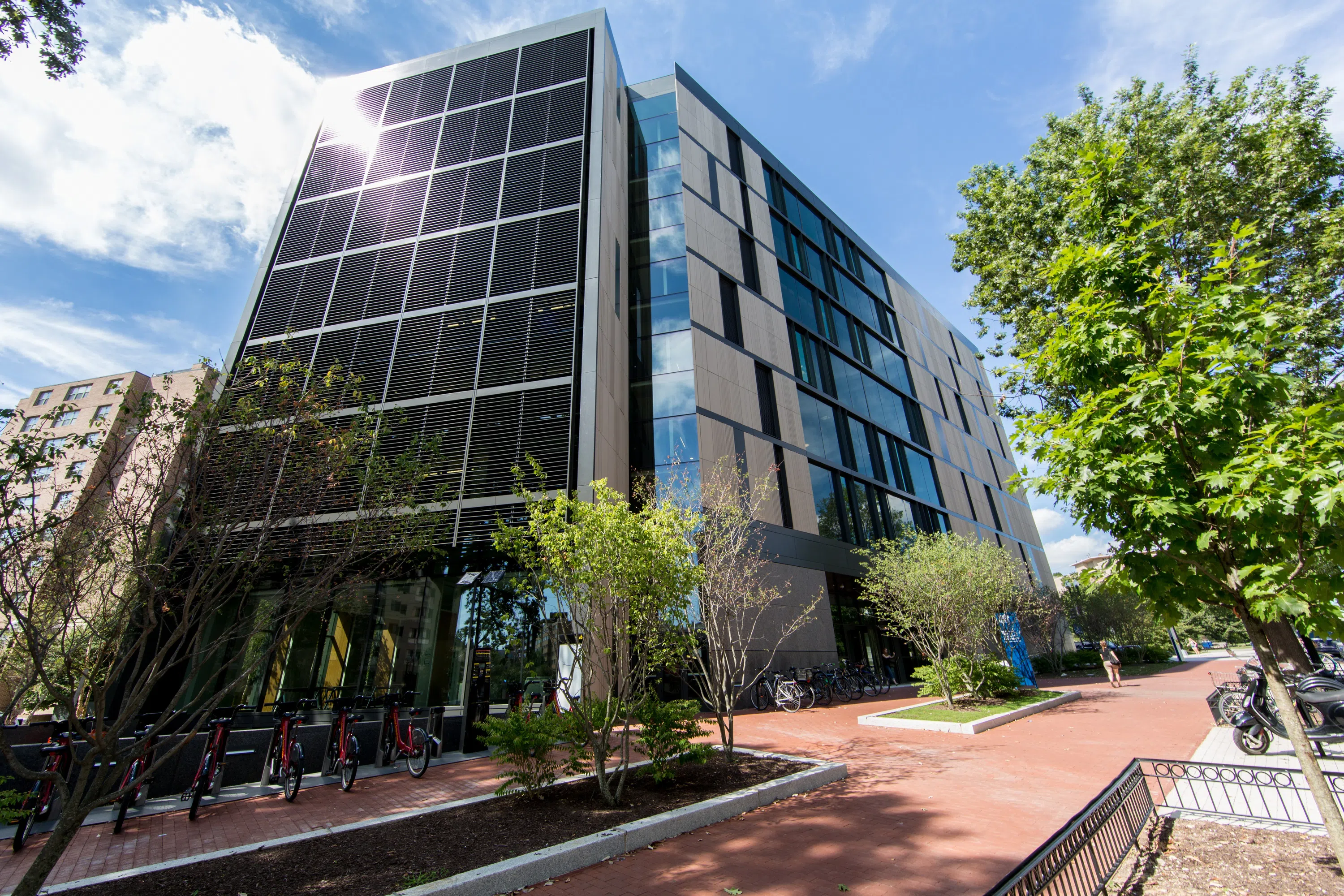 Exterior of GW's Public Health building