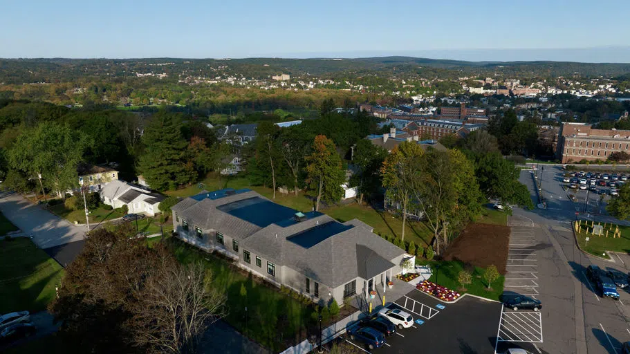 Aerial View of Ciampi Hall