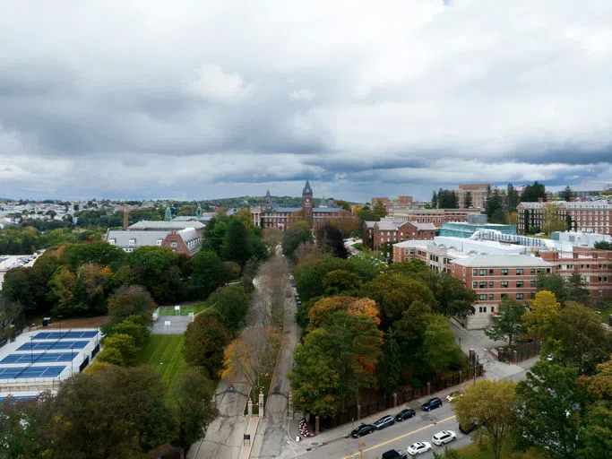 Aerial view of Linden Lane