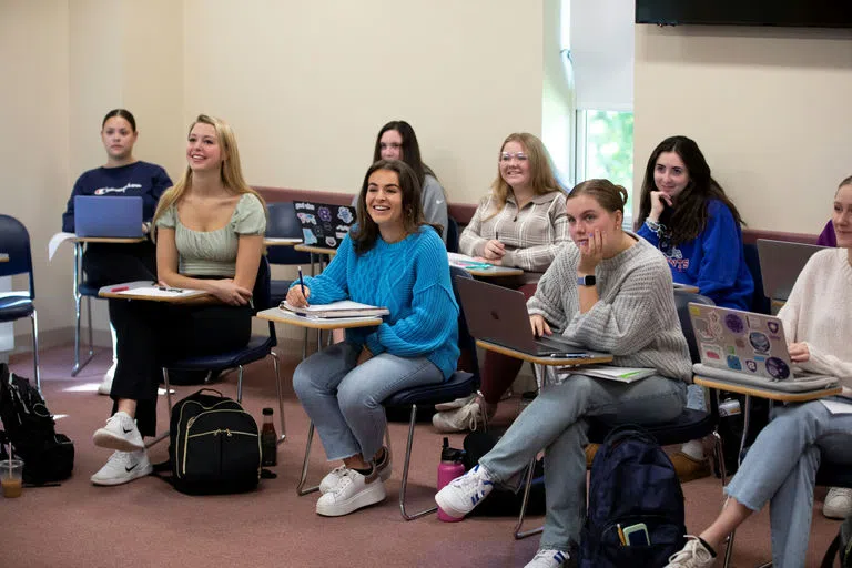 Students in Stein Classroom