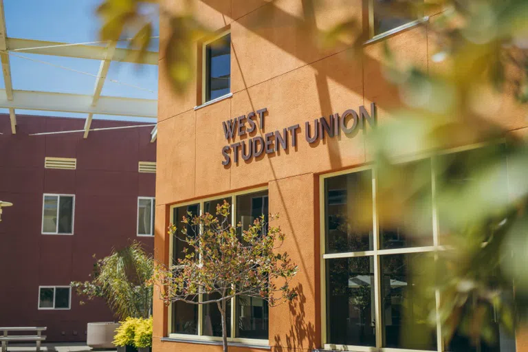 Exterior of West Student Union 