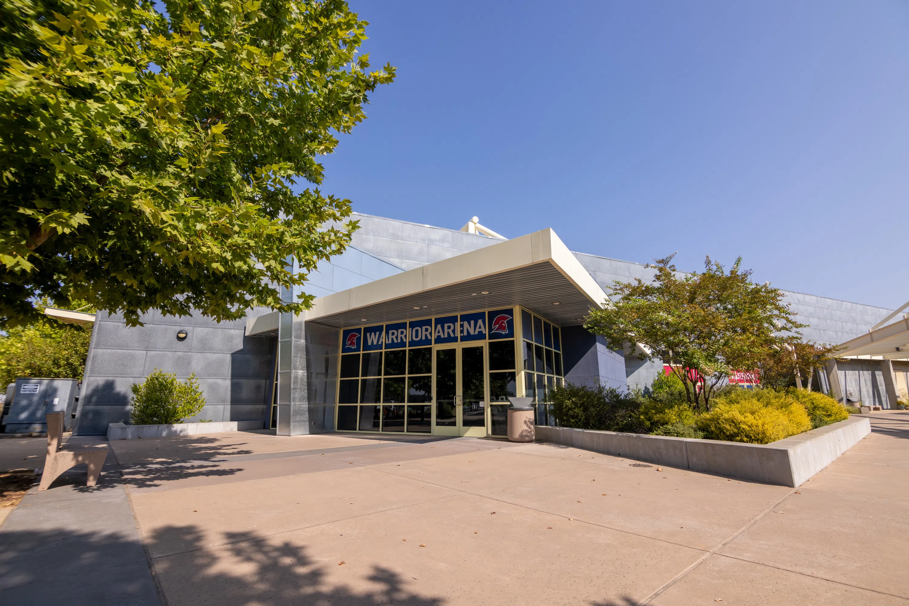 Exterior of Warrior Arena