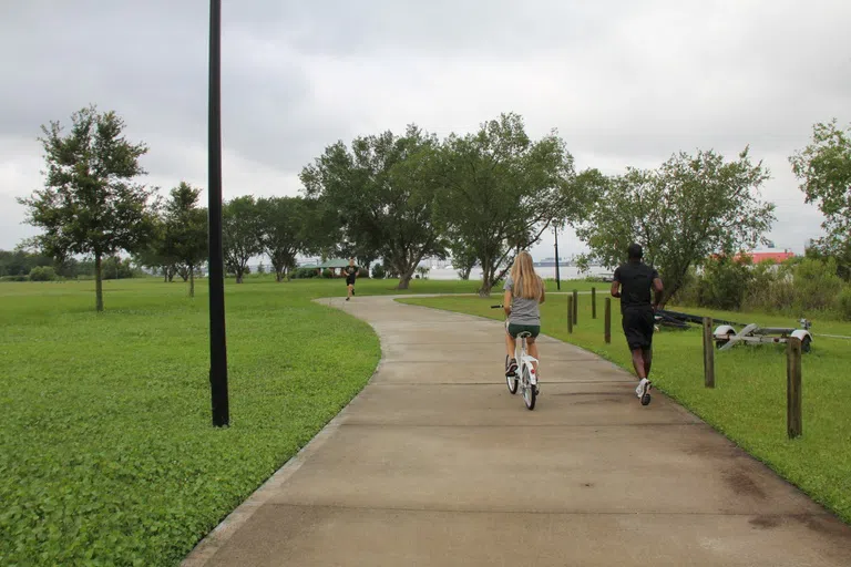 The Tim Cost Trail on the Dolphin Green. 