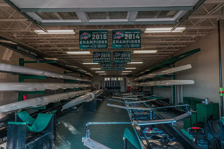 Back of the Rowing Center 