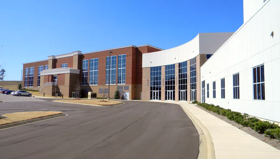 Clanton Conference & Performing Arts Center Back Entrance