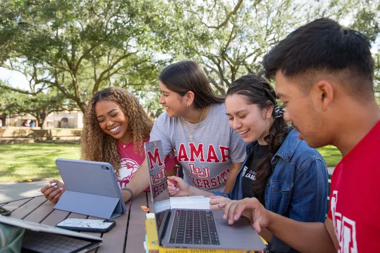 Studying in Quad