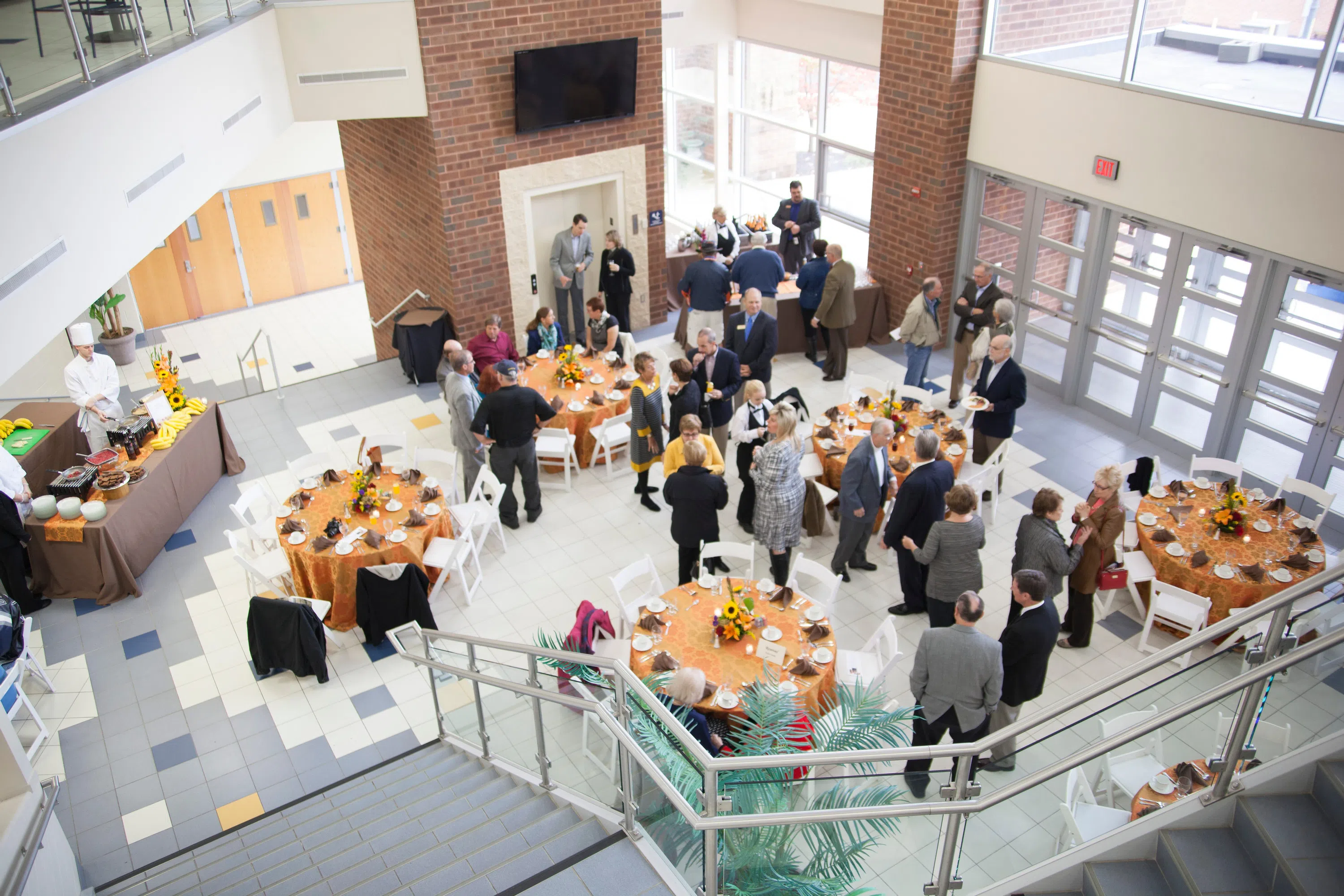 Keiper Recreation Center Atrium