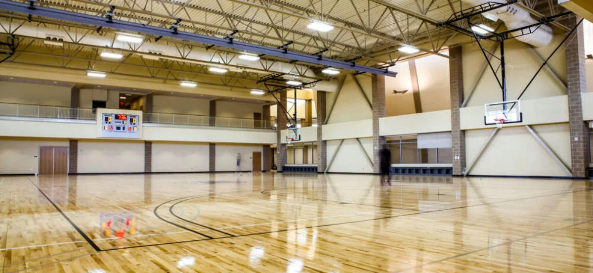 The RWC basketball court.