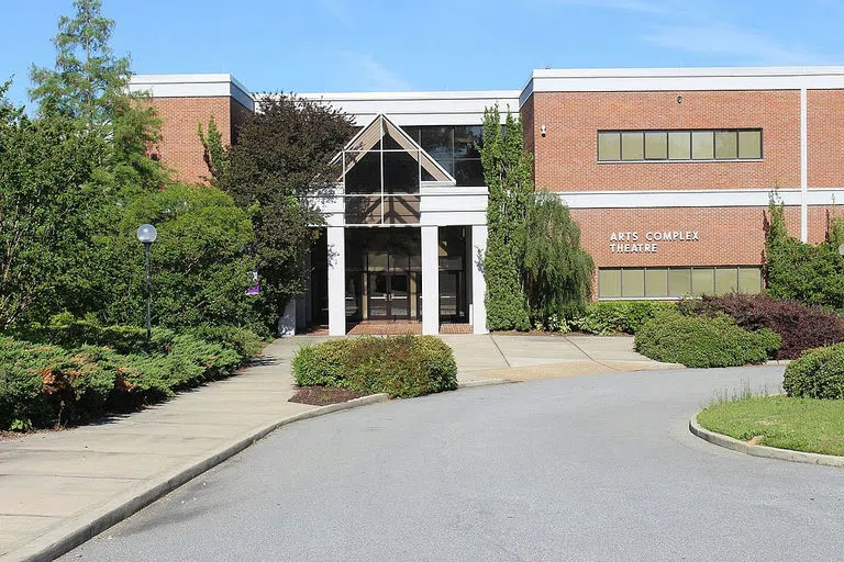 The entrance to the Arts Complex.