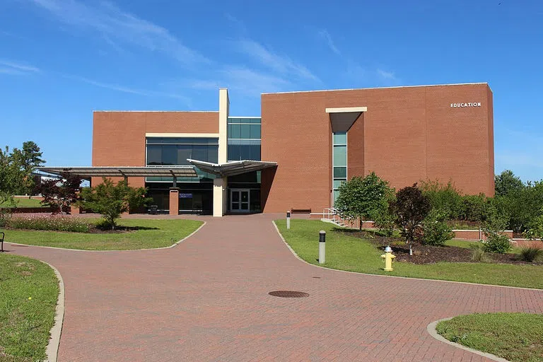 The School of Education & Behavioral Sciences on a sunny day.